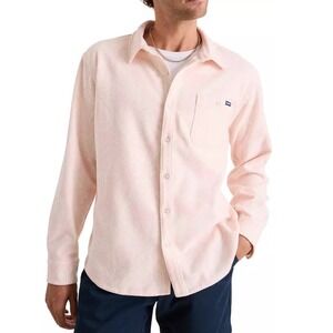 Chubbies Funky Spore Flannel‎ Overshirt Mens Large Pink Pineapple Shacket NWT